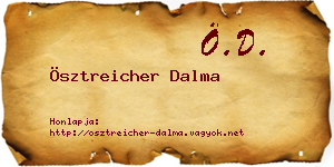 Ösztreicher Dalma névjegykártya